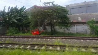 Train Tracks Optical Illusion . Indonesia