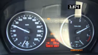 BMW X1 20d 177hp 0-100 km/h acceleration / разгон