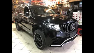 Рестайлинг  из Mercedes X166 GL  в  GLS AMG Переделка Покраска Установка в Спб