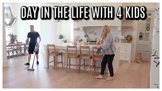 DAY IN THE LIFE WITH 4 KIDS | WEEKEND VLOG | Tara Henderson