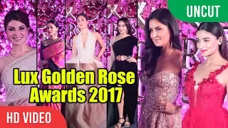 UNCUT - Lux Golden Rose Awards 2017 | Full Video | katrina Kaif, Alia Bhatt, Kareena Kapoor, Sushant