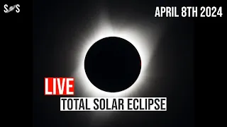 Live : Solar Eclipse 2024 | April 8