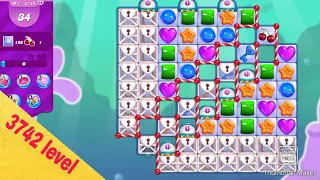 Candy crush Saga level 3742||clear all jelly & collect all the ingredients||No booster use||