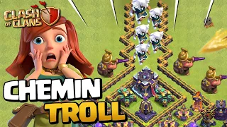 TROLL BASE VS FULL TROUPES HDV 15 et 14  ! Clash of Clans