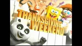 (HQ) Nickelodeon Thanksgiving Weekend 2011 Official Promo