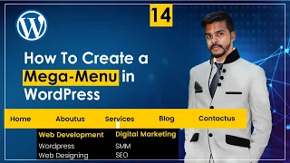 How To Create a Mega Menu in WordPress in Urdu/Hindi | Mega Menu WordPress | WordPress Mega Menu