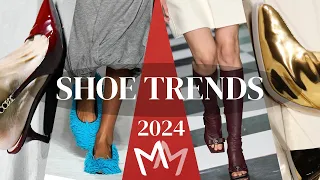 Shoe Trends for Spring Summer 2024