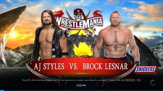 FULL MATCH - Brock Lesnar vs. AJ Styles - Champion vs. Champion Match: Survivor Series 2017