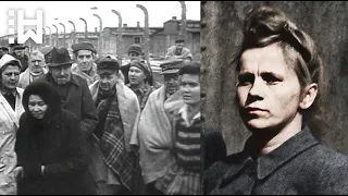 EXECUTION of Elisabeth Volkenrath - BRUTAL NAZI Guard at Auschwitz & Bergen Belsen - Holocaust