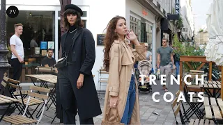 How to Style a Trench Coat Like a Parisian | Parisian Vibe