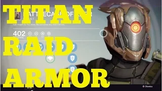 Destiny Level 30 Titan - Full Raid Armor w/ Helmet