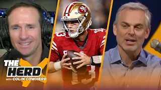 Similarities between Drew Brees & Brock Purdy, talks impact of Chiefs defense, SB LVIII | THE HERD