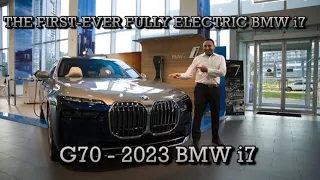 G70 2023 BMW i7 xDrive60 THE FIRST-EVER FULLY ELECTRIC BMW i7 SEDAN BMW Toronto Samir Umer #SUmer416