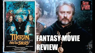 MERLIN AND THE SWORD ( 1983 Edward Woodward ) aka ARTHUR THE KING Arthurian Fantasy Movie Review