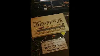 Roland tr909 tb303 live jam