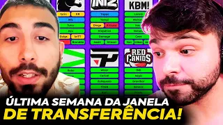 A JANELA DE TRANSFERÊNCIAS ESTÁ CADA DIA MAIS QUENTE! BRTT VAI VIRAR SUP? SHOWTIME ft. MINERVA