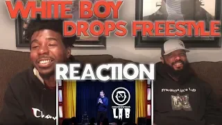 White Boy drops unbelievable freestyle rap Reaction