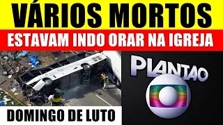 DOMINGO DE LUT0: VÁRIOS M0RT0S em ÔNIBUS A CAMINHO da IGREJA; Eram TODOS JOVENS