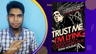 Book Of The Month: Trust Me I'm Lying By Ryan Holiday