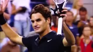 [HD]US open tennis final  Federer vs Djokovic Art Movie