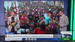 New 2,000-strong migrant caravan heading for US