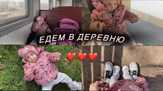 VLOG: Едем в деревню с реборном,прогулки с реборном Евой.