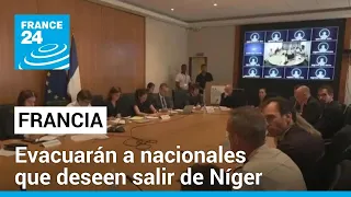 Francia prepara la evacuación de sus nacionales en Níger • FRANCE 24 Español