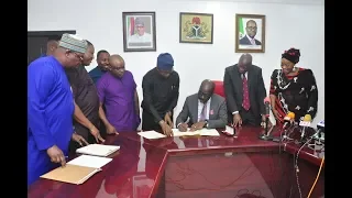 Obaseki signs N179bn 2020 budget into law