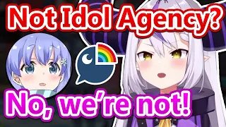 Laplus Casually Asks Nijisanji Vtuber If They Are An Idol Agency...