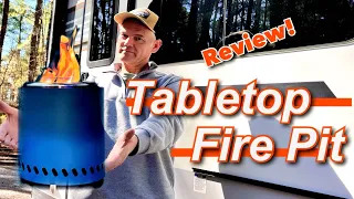 Brian & Dany Smokeless  Firepit & Our Review!  Better Than Our Propane Firepit?