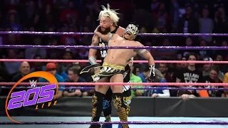 WWE Cruiserweight Champion Kalisto takes the fight to Enzo Amore: WWE 205 Live, Oct. 17, 2017