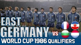 EAST GERMANY World Cup 1986 Qualification All Matches Highlights | Road to Mexico