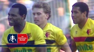 Arsenal v Watford - FA Cup R6 (1987) | From The Archive