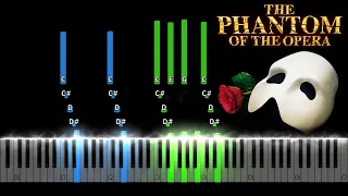 The Phantom of the Opera Piano Tutorial