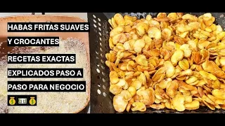 HABAS FRITAS SUAVES Y CROCANTES PARA NEGOCIO🟥⬜🟥#comida#peruana#sazon#rico#sabor#piqueos#snacks
