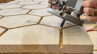 Extremely Skillful Woodworking Techniques Of The Carpenter // Creative Ideas Make Great Works