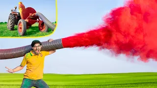 We Made Biggest Gulaal Blower- ये जुगाड़ आपके होश उड़ा देगा- 100% Working Holi Experiment