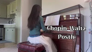 Chopin Waltz in A minor Piano, B 150 Op Posth