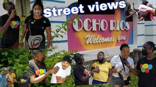 Public interview in Ocho Rios/street views/ jamaican edition