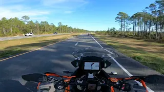 2018 KTM 1290 Super Adventure S . 100 MPH wheelie