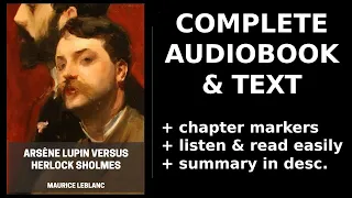 Arsène Lupin versus Herlock Sholmes ✨ By Maurice Leblanc. FULL Audiobook
