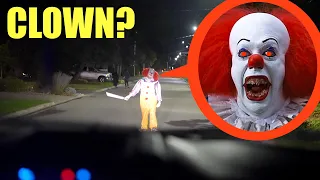 if you ever see this clown at night, RUN to your house & lock the doors FAST!!