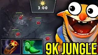 Get this items in 3Minutes as Jungle - OMG 9K MMR Techies Fountain Farm!!