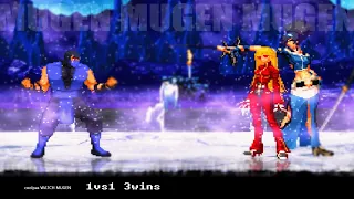 Sub Zero vs Kula | MUGEN 1vs1