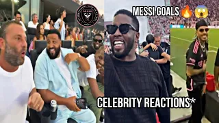Celebrity & Fans go Crazy for Messi Goals Vs Atlanta ft Djkhaled 😱🔥