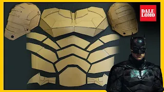 DIY The Batman Part 4 - Torso & Shoulder Suit Armor tutorial