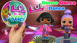 LOL Surprise Dance Dance Dance Series Unboxing New Black Light Dolls