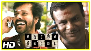 Sathuranga Vettai Scenes | Nataraj fools Ilavarasu to buy a snake | Latest Tamil Movie Scenes