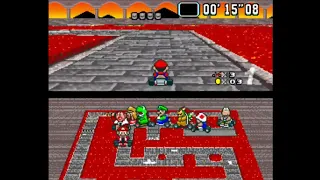 Cutter Does Mario Kart SNES Flower Cup