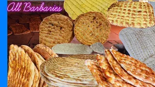 UNSEEN BARBARI BREADs | ALL kinds of Barbari in Iran | Iran's Bakers | Iran Bread